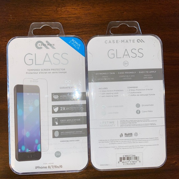 Case-Mate 2-Pack Glass Tempered Screen Protector - Picture 6 of 6